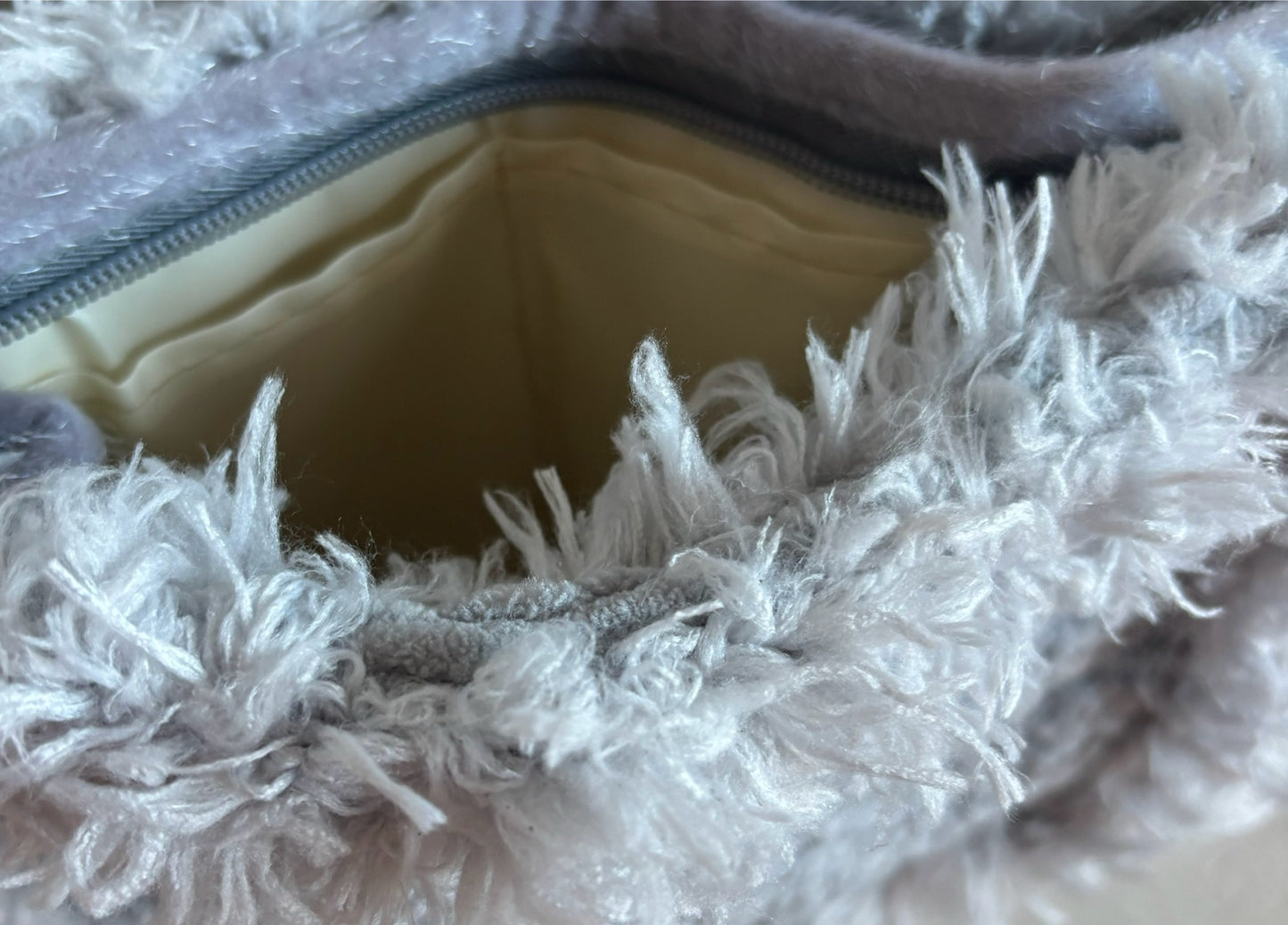 Cozy diva bag- cozy grey