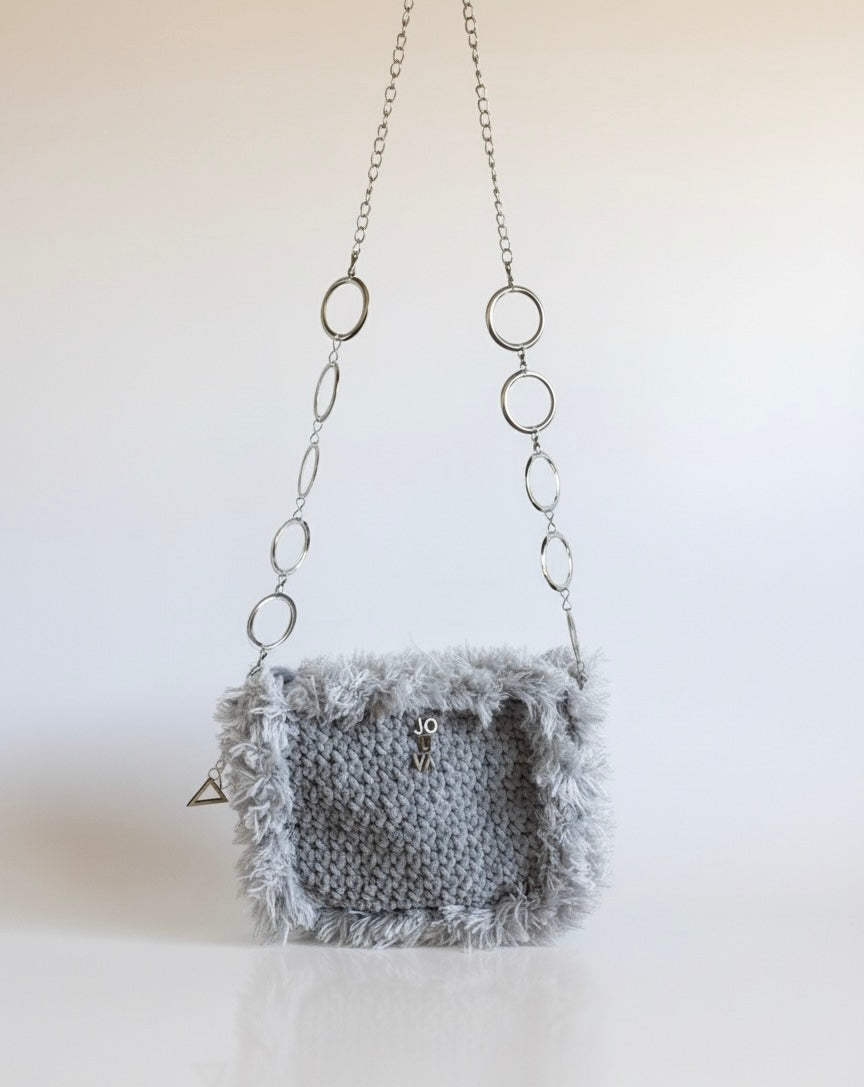 Cozy diva bag- cozy grey