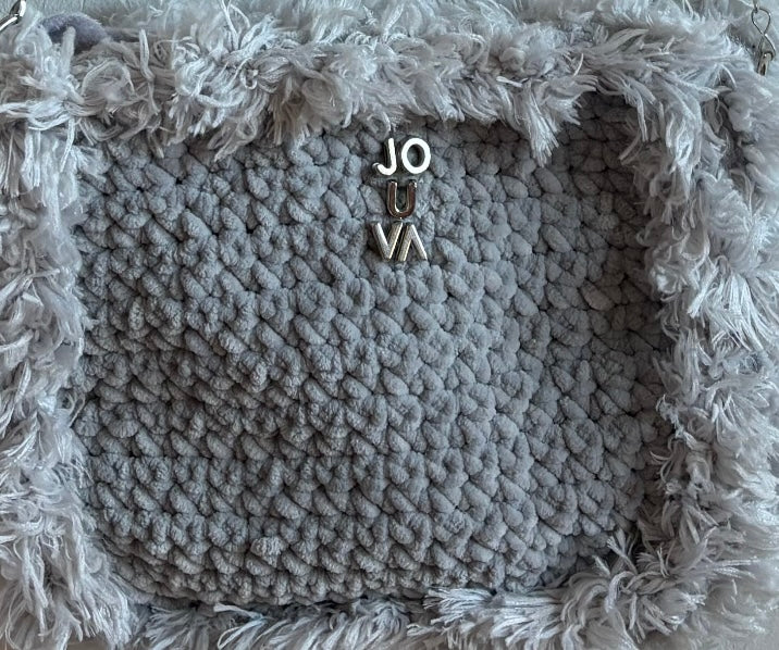 Cozy diva bag- cozy grey